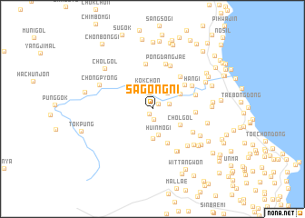 map of Sagong-ni