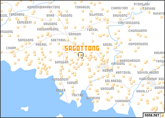 map of Sagot-tong