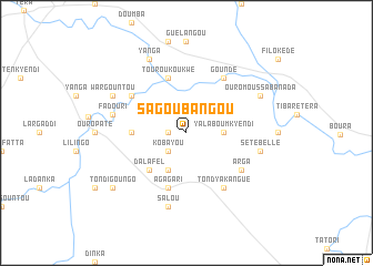 map of Sagoubangou