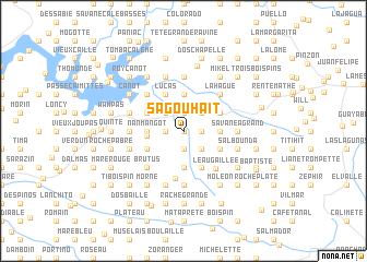 map of Sagouhait