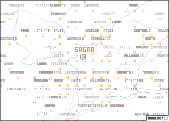 map of Sagra