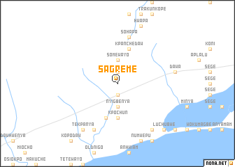 map of Sagreme