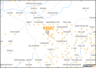 map of Sāgri