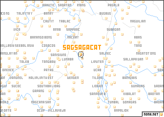 map of Sagsagacat
