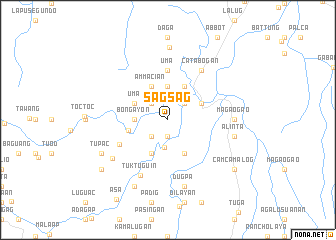 map of Sagsag