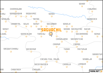 map of Saguachil