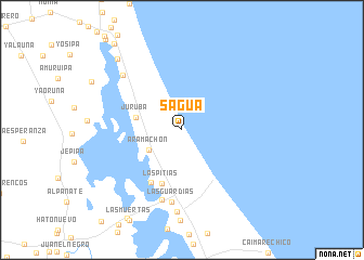 map of Sagua