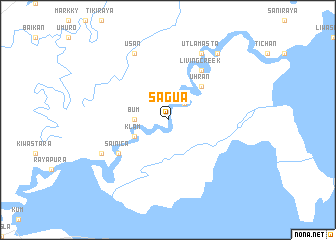 map of Sagua