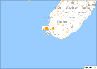 map of Sagua