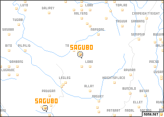 map of Sagubo