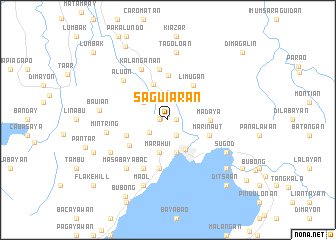 map of Saguiaran