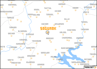 map of Sagŭmak