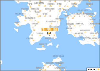 map of Sagumi-ri