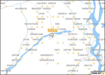 map of Sagu