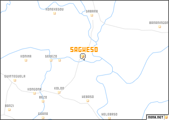 map of Sagwéso