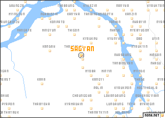 map of Sagyan