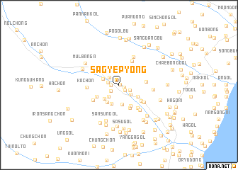 map of Sagyep\