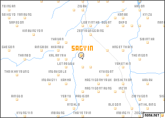 map of Sagyin