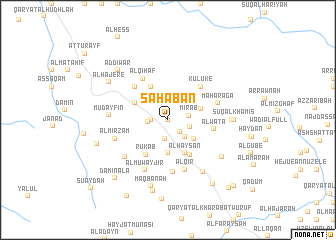 map of Sahaban