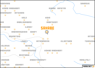 map of Sahabe