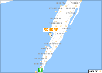 map of Sahabe