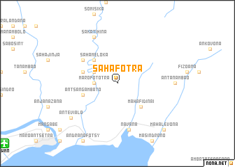 map of Sahafotra