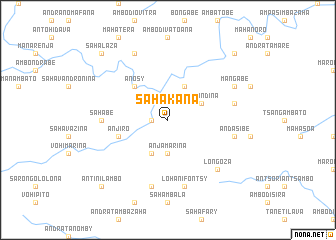 map of Sahakana