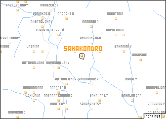 map of Sahakondro