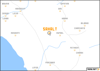 map of Sahalt