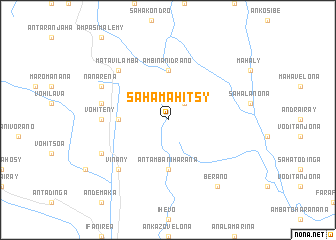 map of Sahamahitsy