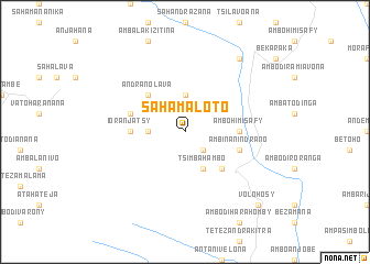 map of Sahamaloto