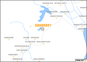 map of Sahamamy