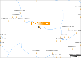 map of Sahamanezo