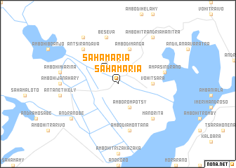 map of Sahamaria