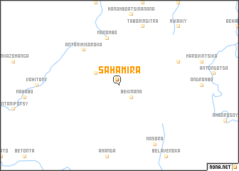 map of Sahamira