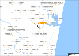 map of Sahamora