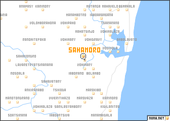 map of Sahamoro