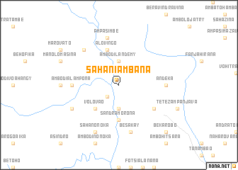 map of Sahaniambana