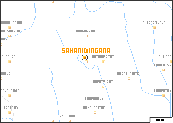 map of Sahanidingana