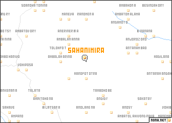 map of Sahanimira