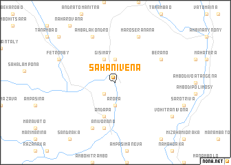 map of Sahanivena