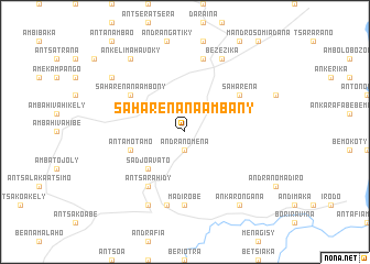 map of Saharenana Ambany