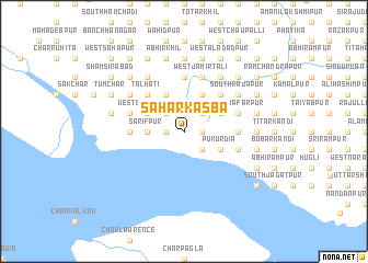 map of Saharkasba