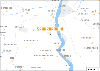 map of Saharna Nouă