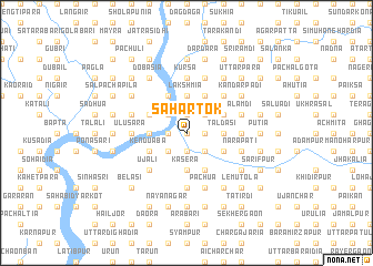 map of Sahar Tok