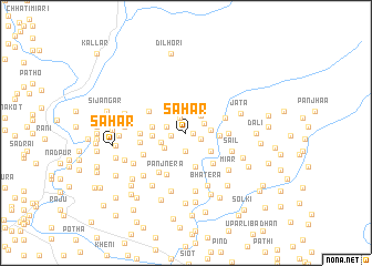 map of Sahār