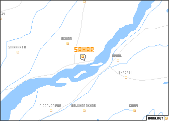 map of Sahār