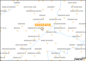 map of Sahasana