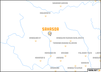 map of Sahasoa