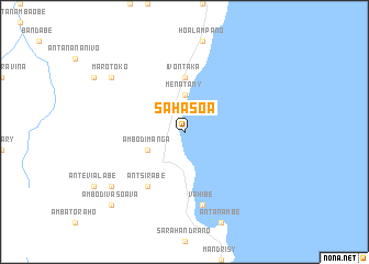 map of Sahasoa